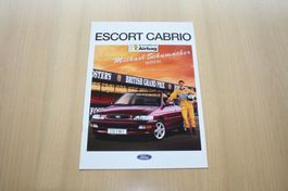 Ford Escort Cabrio "Michael Schumacher Edition" Prospekt `93